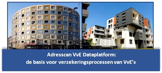 Adresscan VvE Dataplatform: de basis voor verzekeringsprocessen van VvE’s